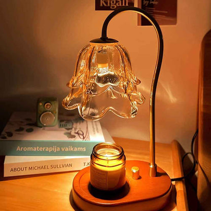 Vivio Candle Warmer Lamp – Elegant Glass Design for Cozy Atmosphere