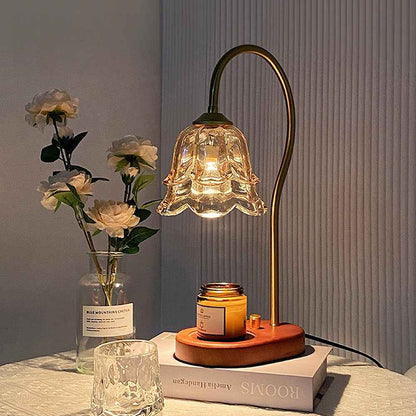 Vivio Candle Warmer Lamp – Elegant Glass Design for Cozy Atmosphere
