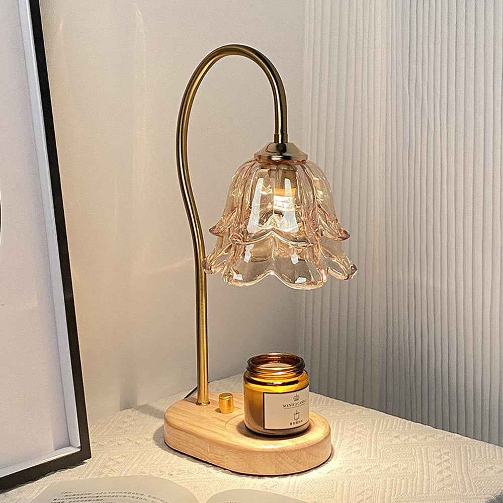 Vivio Candle Warmer Lamp – Elegant Glass Design for Cozy Atmosphere