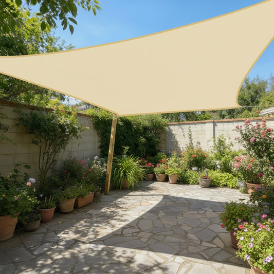 Terra Square Shade Sail – Waterproof Canopy for UV Protection in Gardens