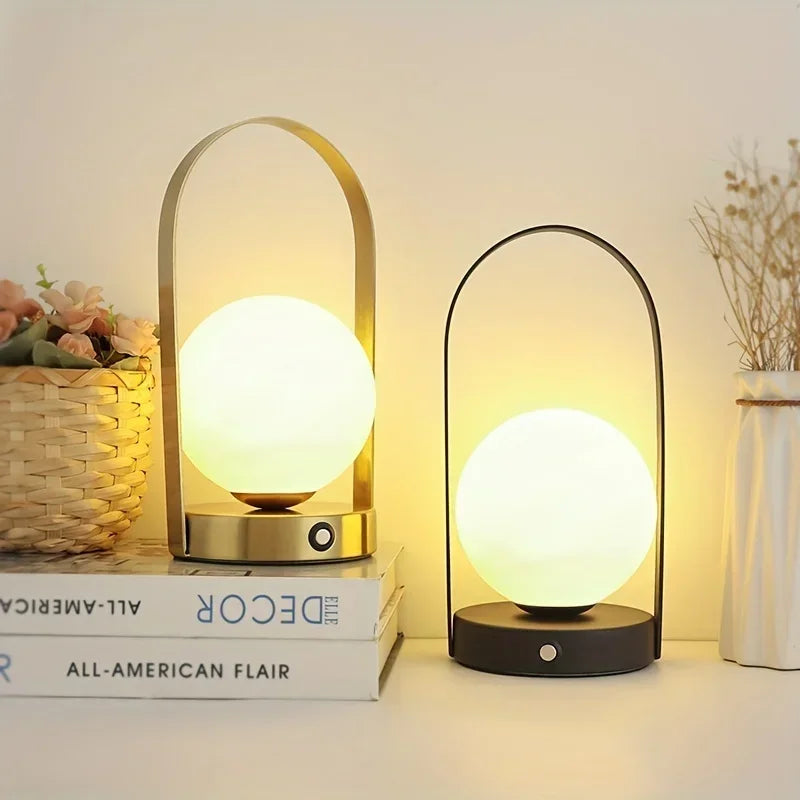 Veridan Solis Rechargeable Outdoor Table Lamp for Gardens and Patios
