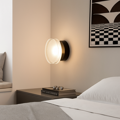 Orvina Modern Round LED Wall Light for Stylish Indoor Spaces