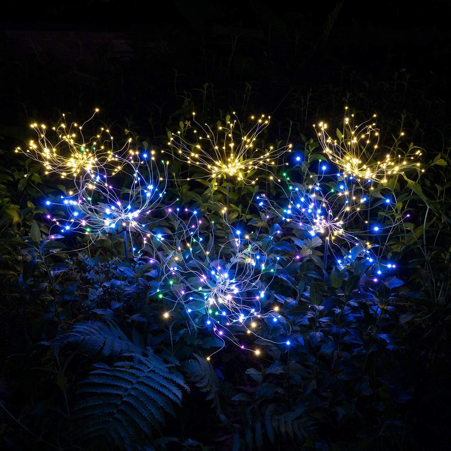 Virella Vibrant Solar Garden Lights for Outdoor Patio and Garden Decor