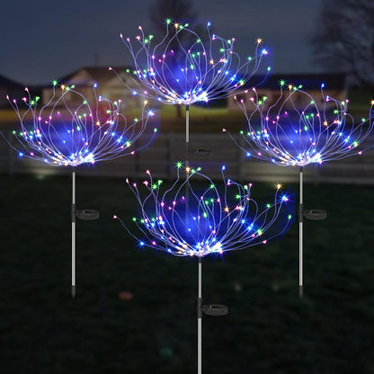 Virella Vibrant Solar Garden Lights for Outdoor Patio and Garden Decor