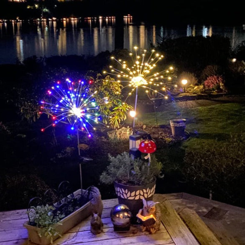 Virella Vibrant Solar Garden Lights for Outdoor Patio and Garden Decor